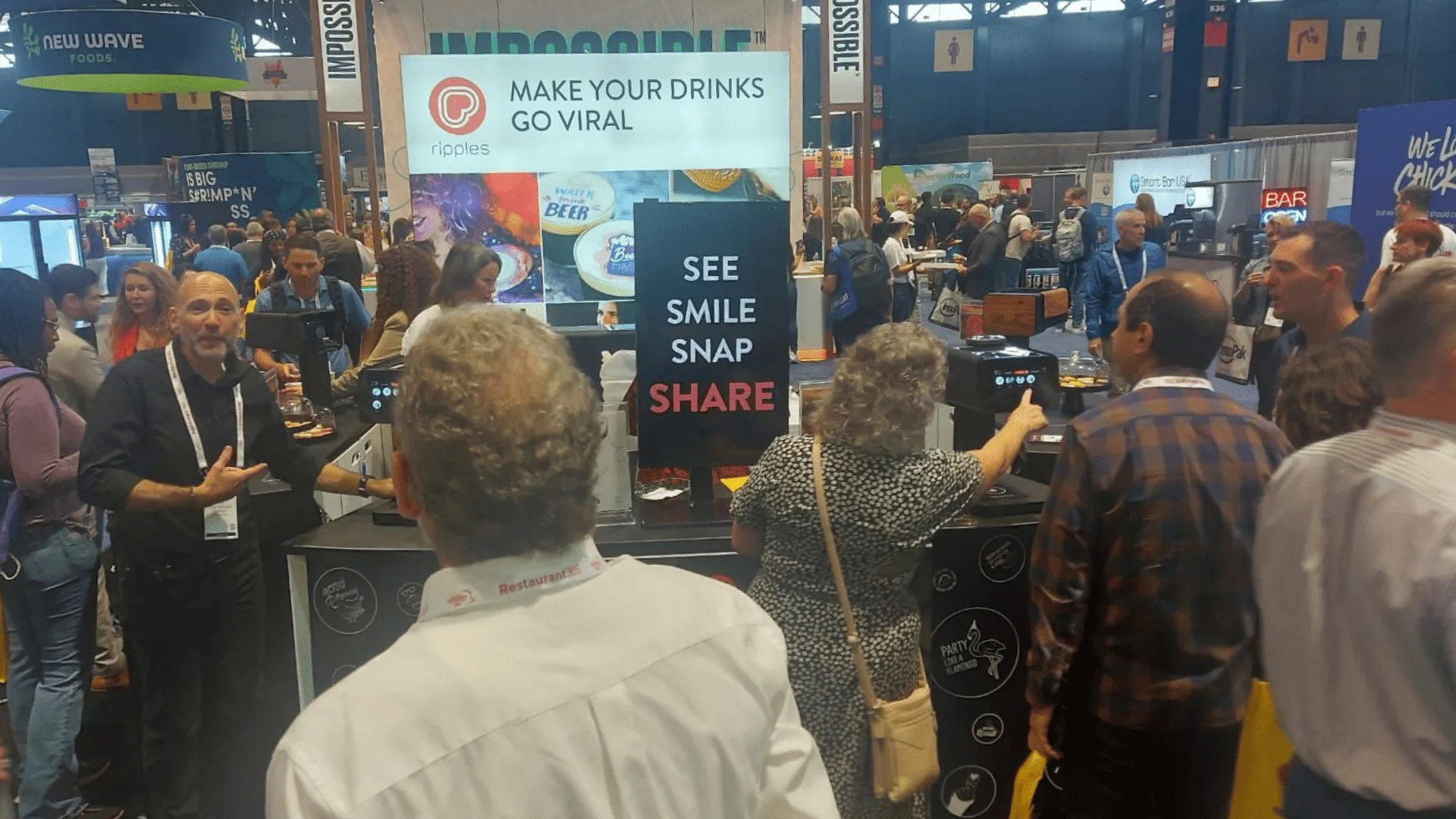 Ripples Booth at the National Restaurant Association Show